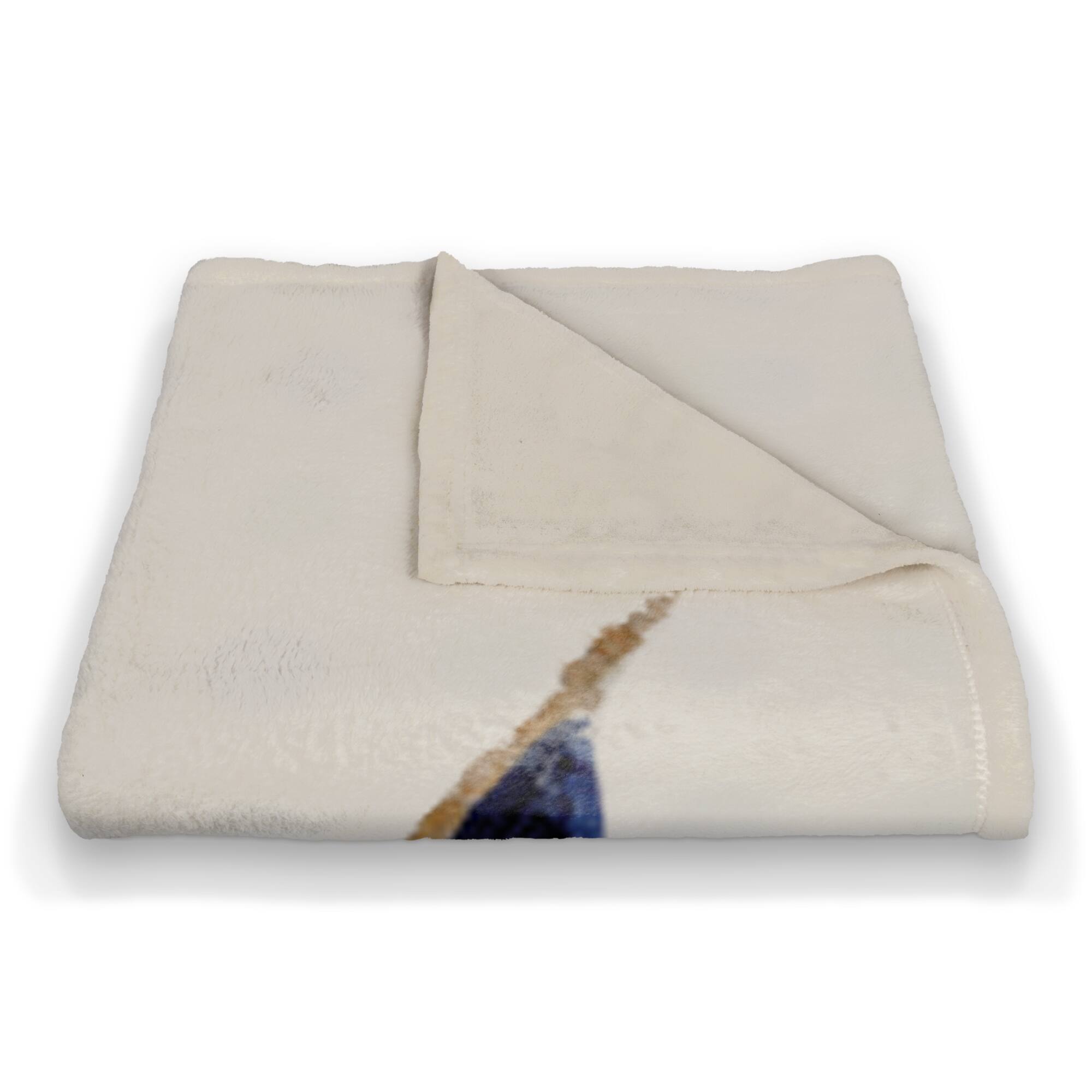 Land of the Free Coral Fleece Blanket
